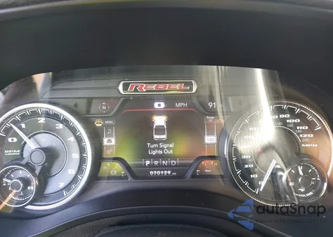 2020 Ram 1500 Rebel 4X4 5'7 Box из США, поврежденный, VIN 1C6SRFLT5LN219378